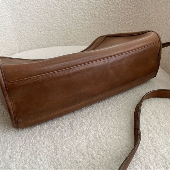 Vintage Coach Swagger Purse Shoulder Bag Tabac - Picture 11 of 11